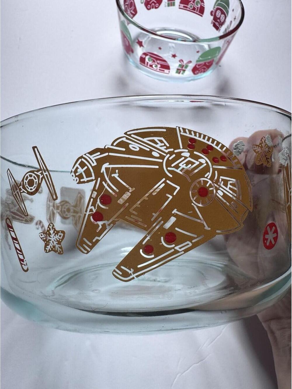 Star Wars Pyrex Bowls Great Condition R2D2 Lot Of 2